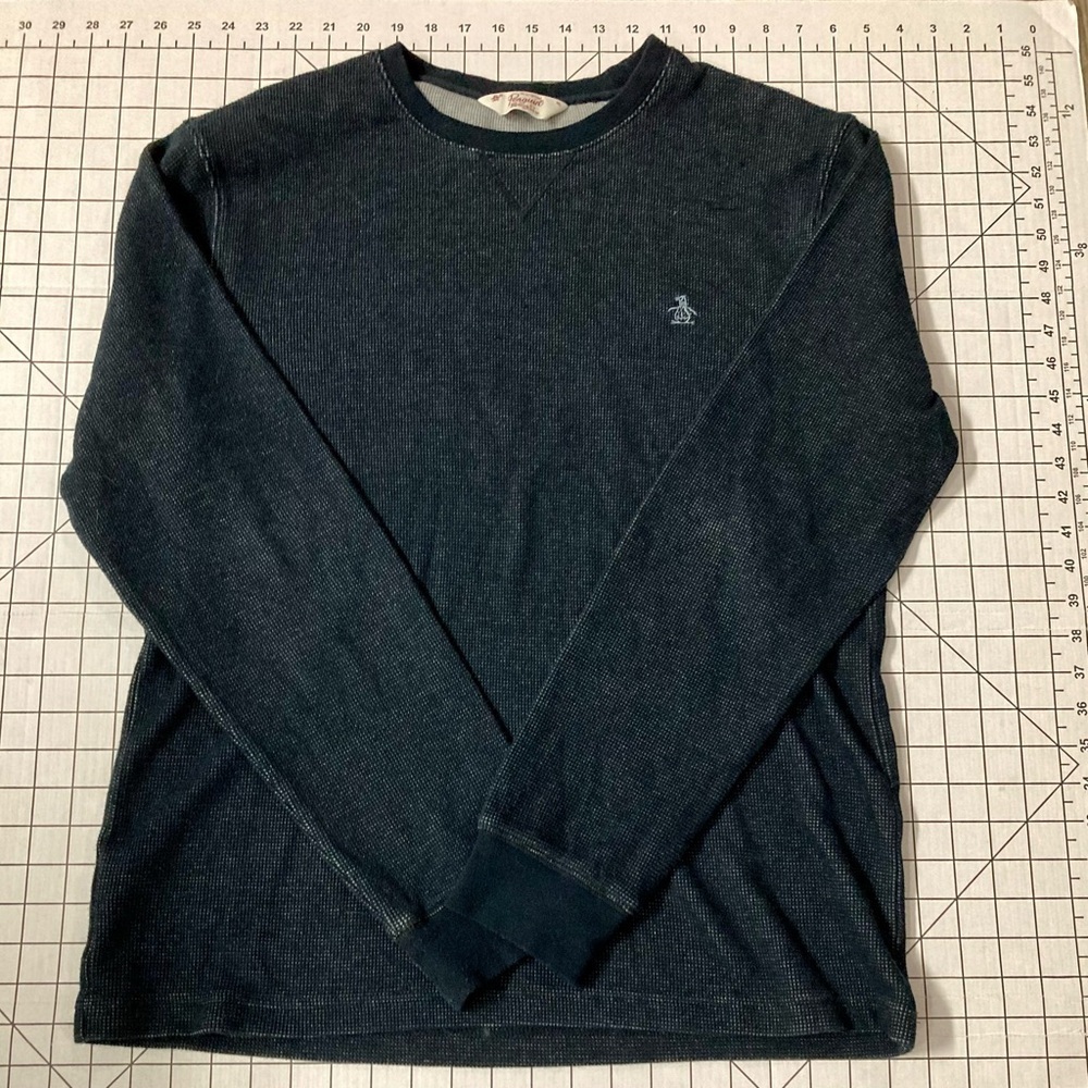 Original Penguin Men’s‎ X-Large Blue Long Sleeve Sweatshirt